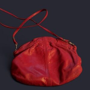 SAS Vibrant Red Crossbody Bag